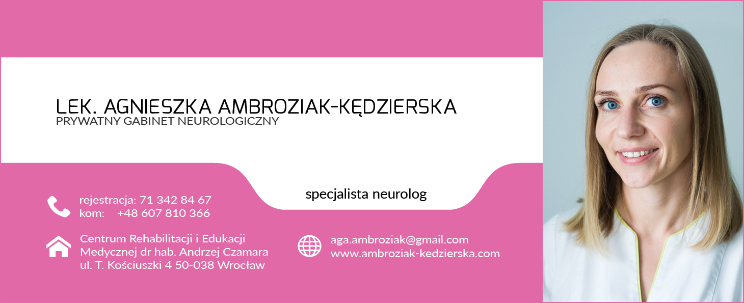 lekarz specjalista neurolog wrocław agnieszka ambroziak-kędzierska